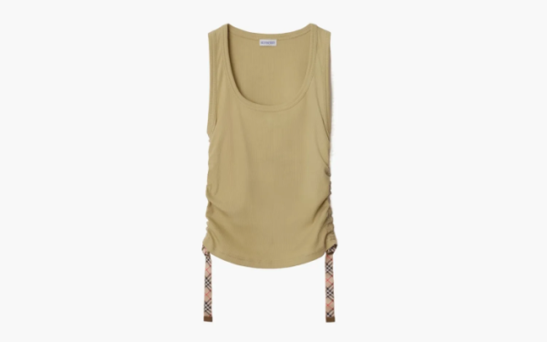 Burberry Festival Cotton Blend Tank Top Hemlock 
