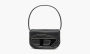 Diesel 1DR Shoulder Bag Nappa Leather Black 