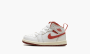 Air Jordan 1 Mid SE TD "White Dune Red" 