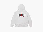 Supreme x Jordan Hooded Sweatshirt Ash Grey