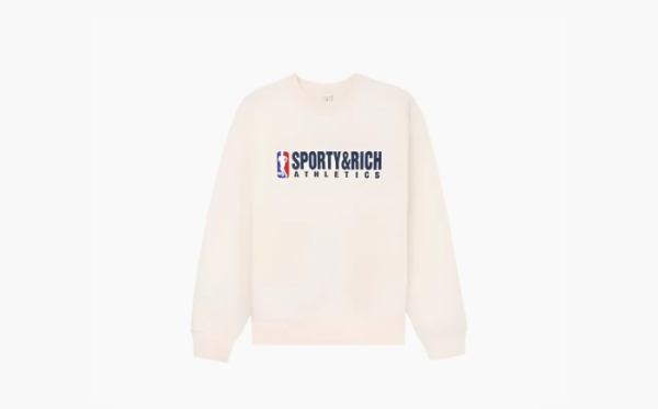 SPORTY & RICH Sweatshirt Cream 