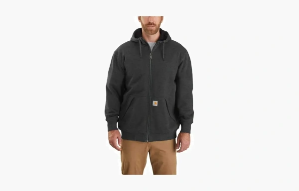 Carhartt 104078 RAIN DEFENDER LINED FULL-ZIP SWEATSHIRT LOOSE FIT 
