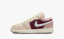 Air Jordan 1 Low SE GS Fur Swoosh 