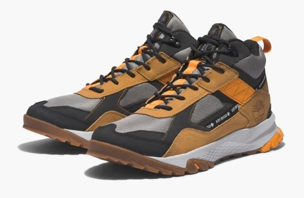 Timberland Lincoln Peak Hiking / Trekking Shoes Men Mid-Top Brown Black 