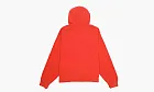 Nike X Stussy Pigment Dyed Fleece Zip Hoodie Habanero Red