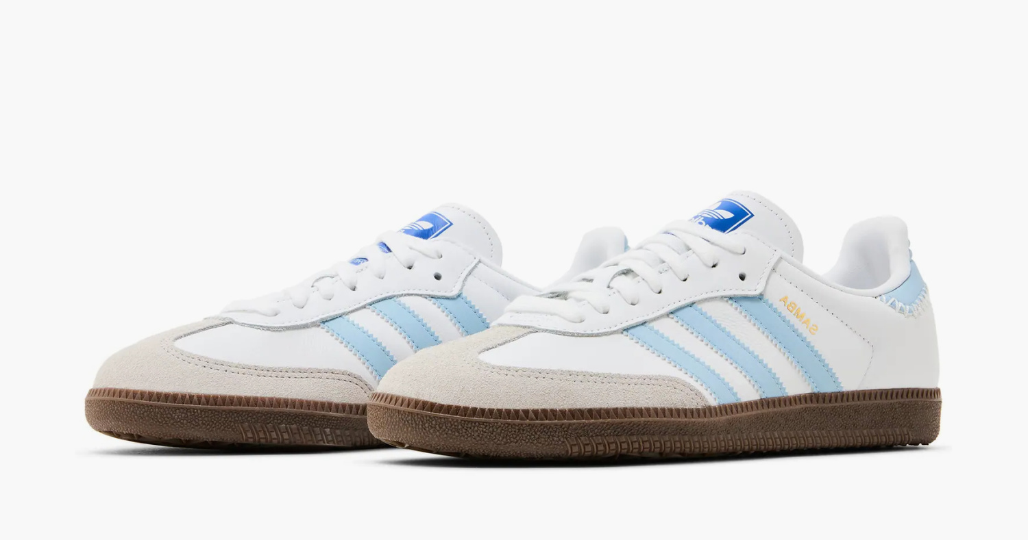 Adidas Samba OG "White Sky Blue" 