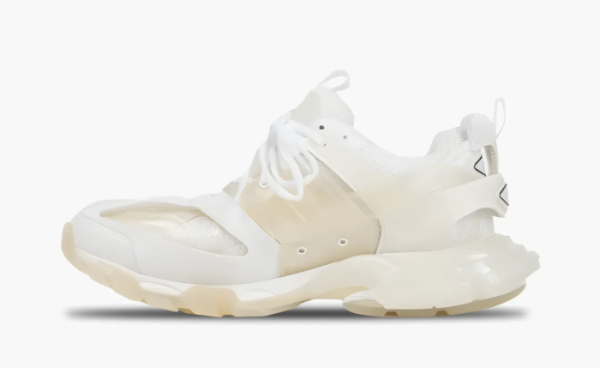 Balenciaga Track Clear Sole Low-Top Sports Shoes WMNS White 