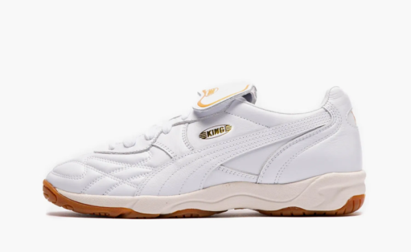 Puma King Indoor White Frosted Ivory 