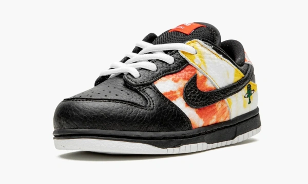 Nike SB Dunk Low Qs TD Tie-dye Rayguns 2019 - Black Kids 