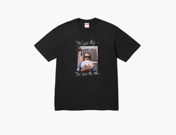 Supreme Max B Tee Black 