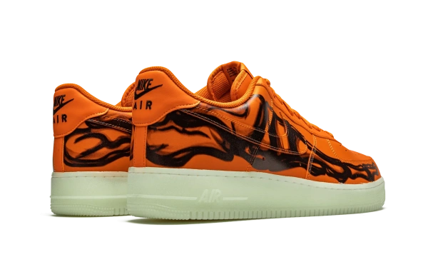Nike Air Force 1 Low Orange Skeleton