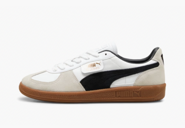 Puma Palermo Leather White Black Gum 