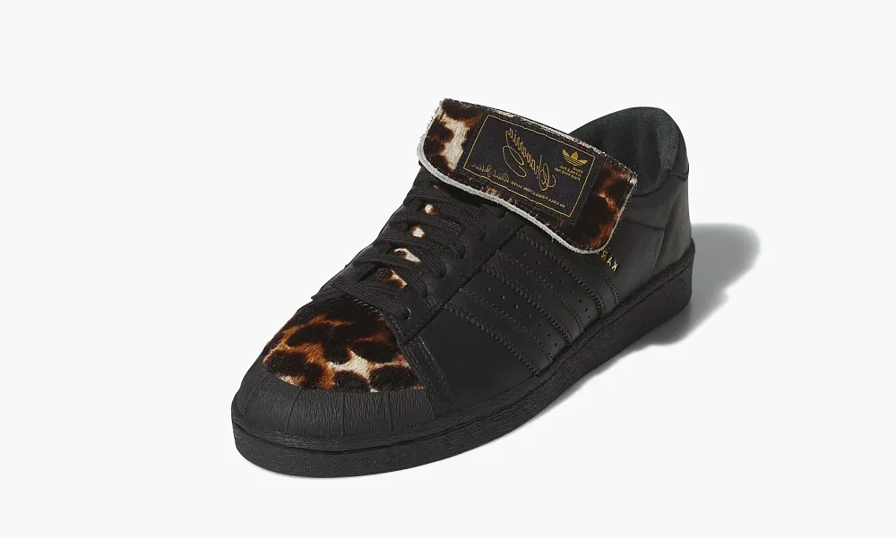 Willy Chavarria x Adidas Jabbar Low Black Cheetah