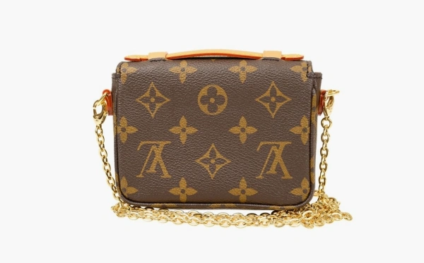 Louis Vuitton Micro Metis Shoulder Bag Brown 