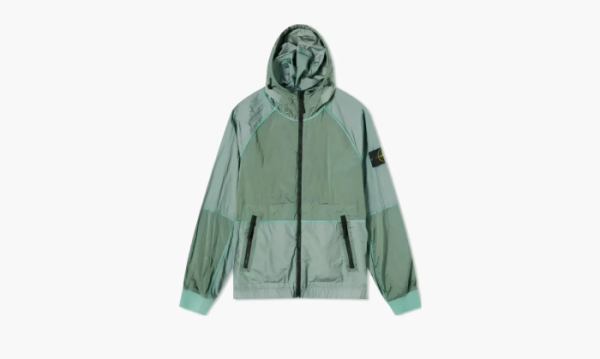 Stone Island Nylon Metal Watro-tc Hooded Jacket Turquoise 
