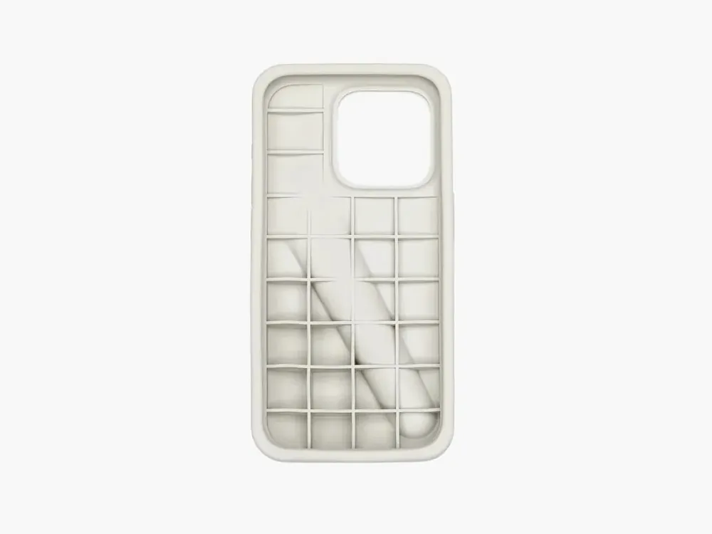 Rhode Lip Silicone Case iPhone Grey