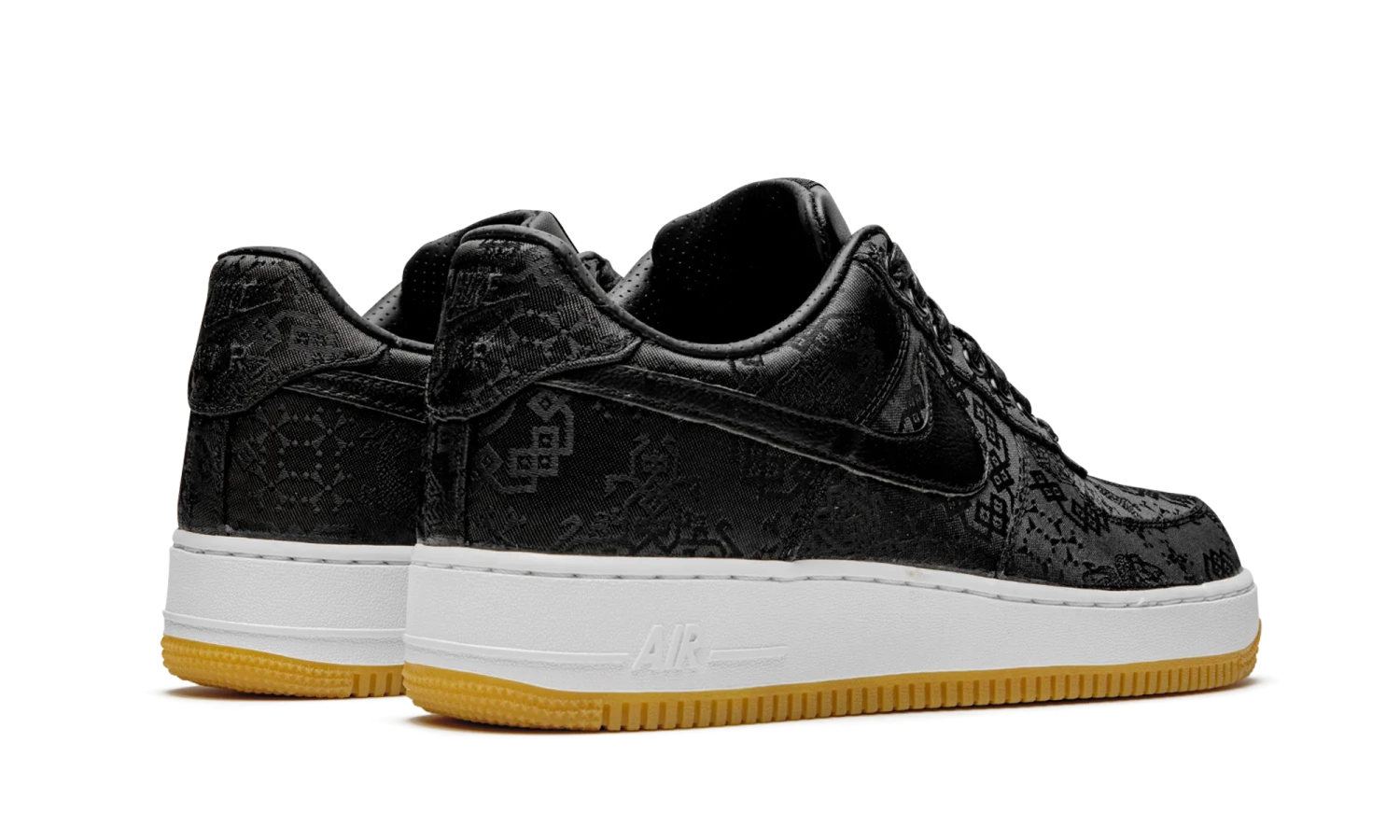Nike Air Force 1 07 Clot X Fragment - Black Silk 