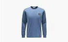 Stone Island Cotton Jersey Long Sleeve T-Shirt Blue