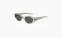 Gentle Monster Plate And Metal Oval Eye-Protective Closures Unisex Transparent 