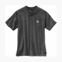 Carhartt K84 LOOSE FIT HEAVYWEIGHT SHORT-SLEEVE POCKET HENLEY T-SHIRT LogoT 