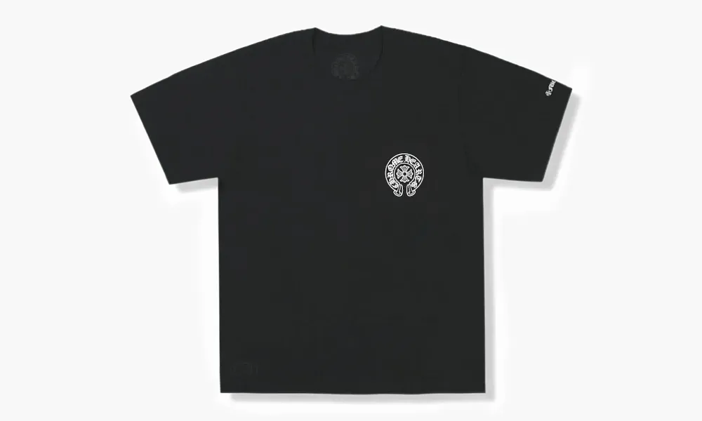 Chrome Hearts Horse Shoe Logo Pocket T-Shirt Black