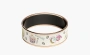 Hermès Funny Ice Cream bangle White 