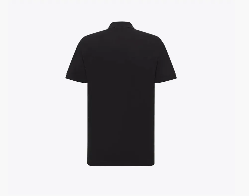 Dior CD Icon Polo Shirt Black
