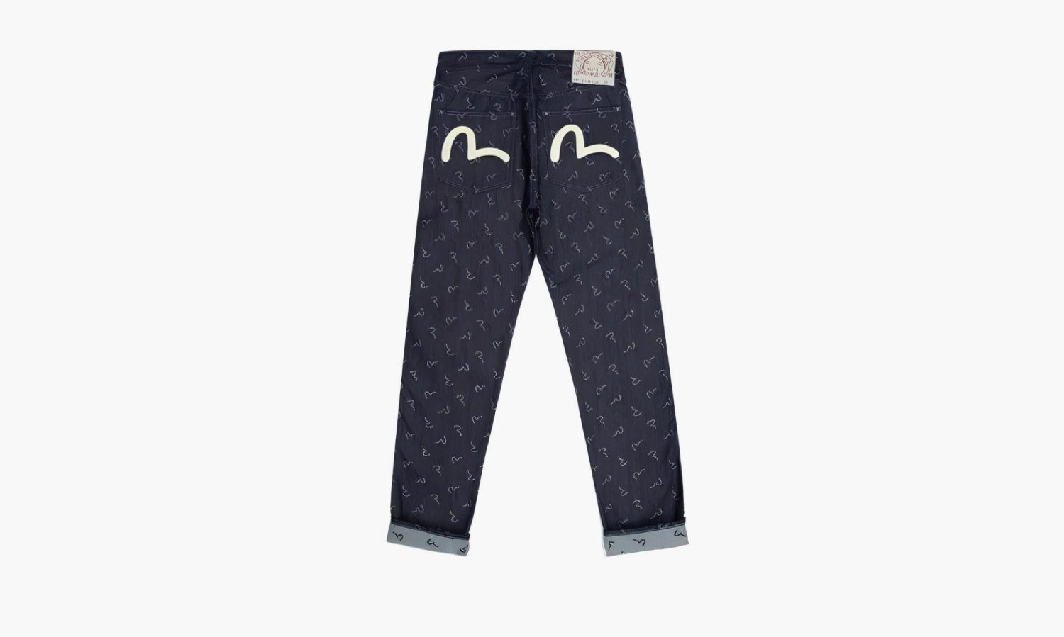 фото Evisu Logo Jeans "Denim" (Брюки)-2EAJXM2JE113SLCTINDW