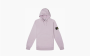 Stone Island Garment Dyed Hoodie Pink 