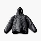 Yeezy X GAP X Balenciaga Padded Hoodie Black
