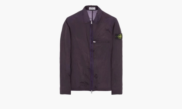 Stone Island Nylon Metal Overshirt Burgundy 