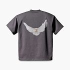 Yeezy X GAP X Balenciaga Dove 3/4 Sleeve Tee Dark Grey