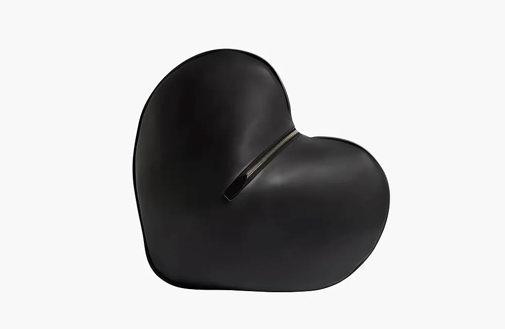 Alaia Le Coeur Soft Bag Black