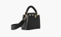 Louis Vuitton Capucines MINI Taurillion Leather Black 