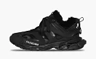 Balenciaga Track Sneaker Faux Fur Black
