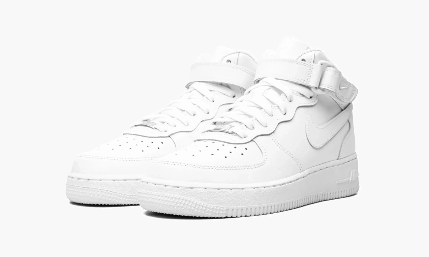 Air Force 1 Mid GS "Triple White" 