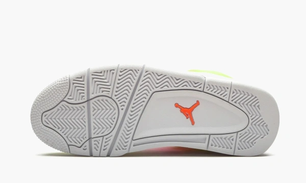Air Jordan 4 Retro GS White Lemon Pink 