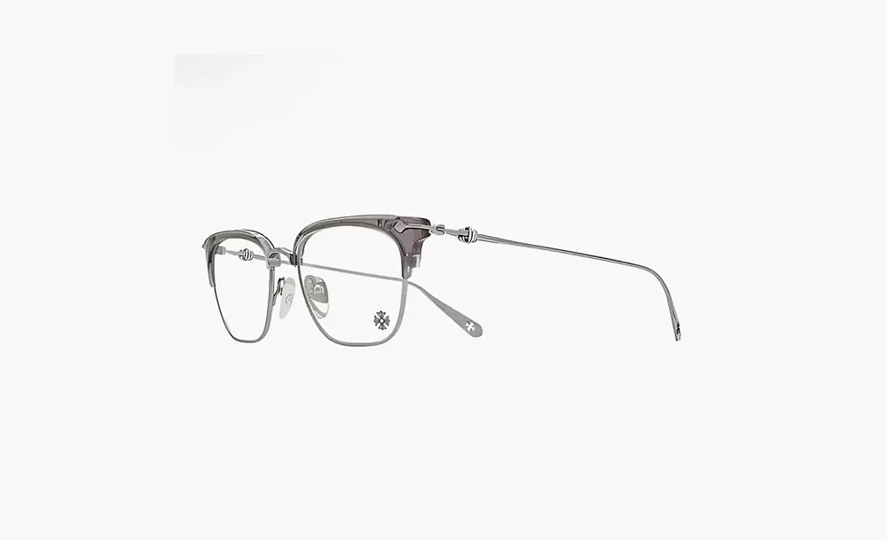 Chrome Hearts Sluntradiction Glasses Silver Grey
