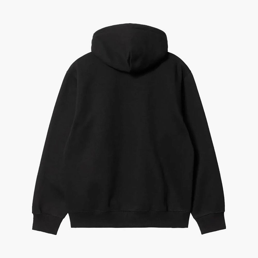 Carhartt WIP Hooded Sweatshirt Black Tonal Logo