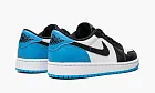 Air Jordan 1 Low WMNS Black Dark Powder Blue