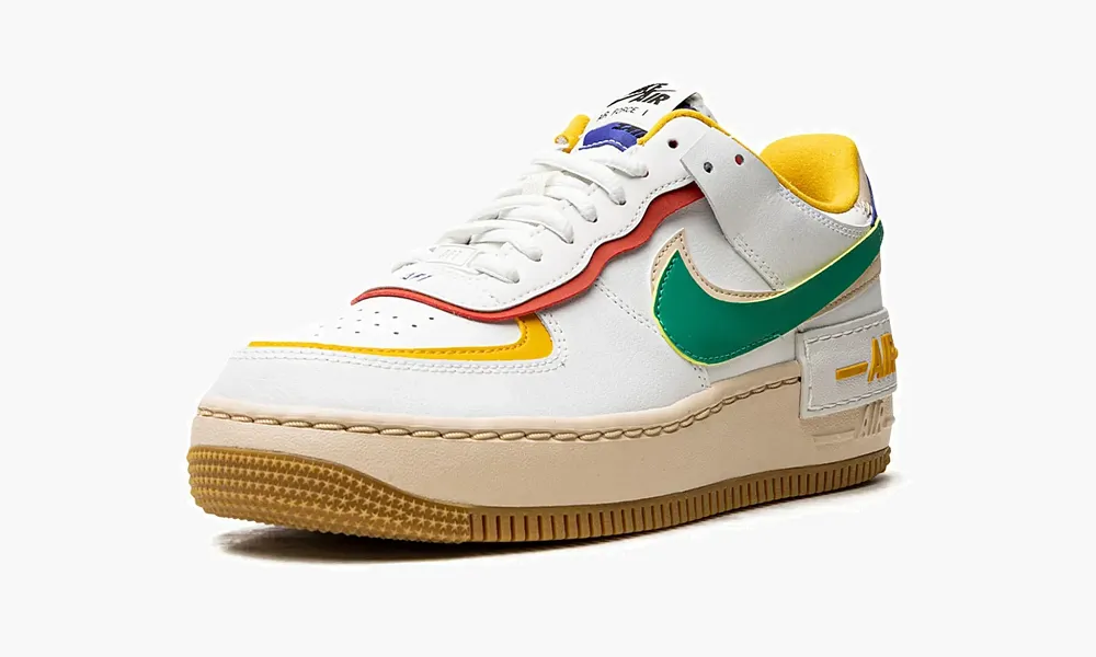 Air Force 1 LO SHADO MNS WMNS Summit White Neptune Green