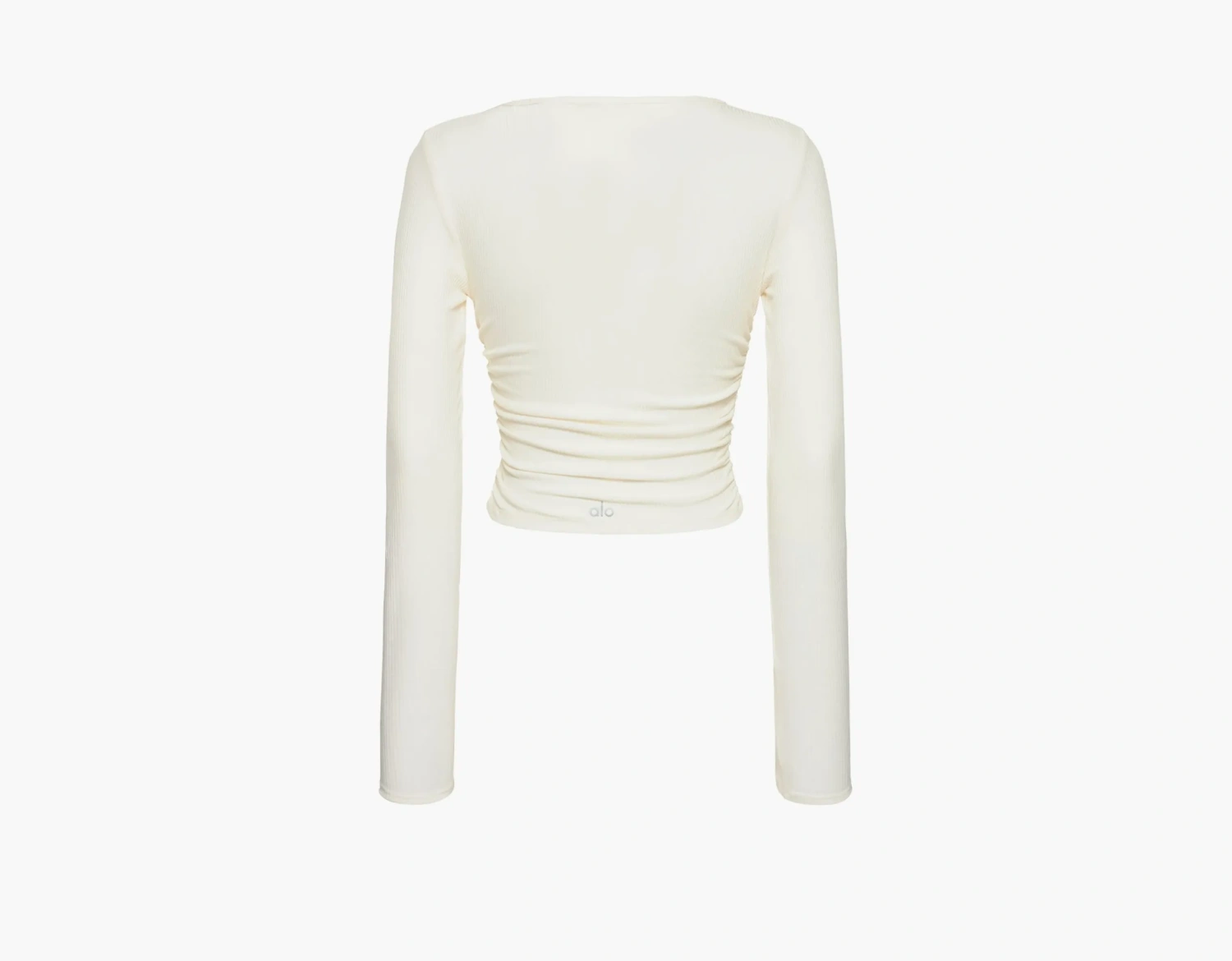 Alo Yoga Gather Long Sleeve Ivory 