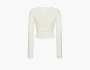 Alo Yoga Gather Long Sleeve Ivory 