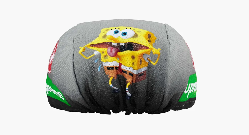 Supreme SpongeBob SquarePants x Castelli  Cycling Cap Black