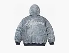 Supreme HJR Trompe L'oeil Hooded Work Jacket Blue