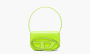 фото Diesel 1DR Shoulder Bag "Neon Leather Yellow Fluo" (Diesel)-X08396P3139 1