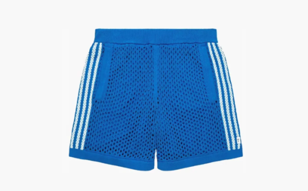 Adidas x Edison Chen Crochet Shorts Blue 