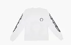 Chrome Hearts Floral Horseshoe L/S T-shirt White