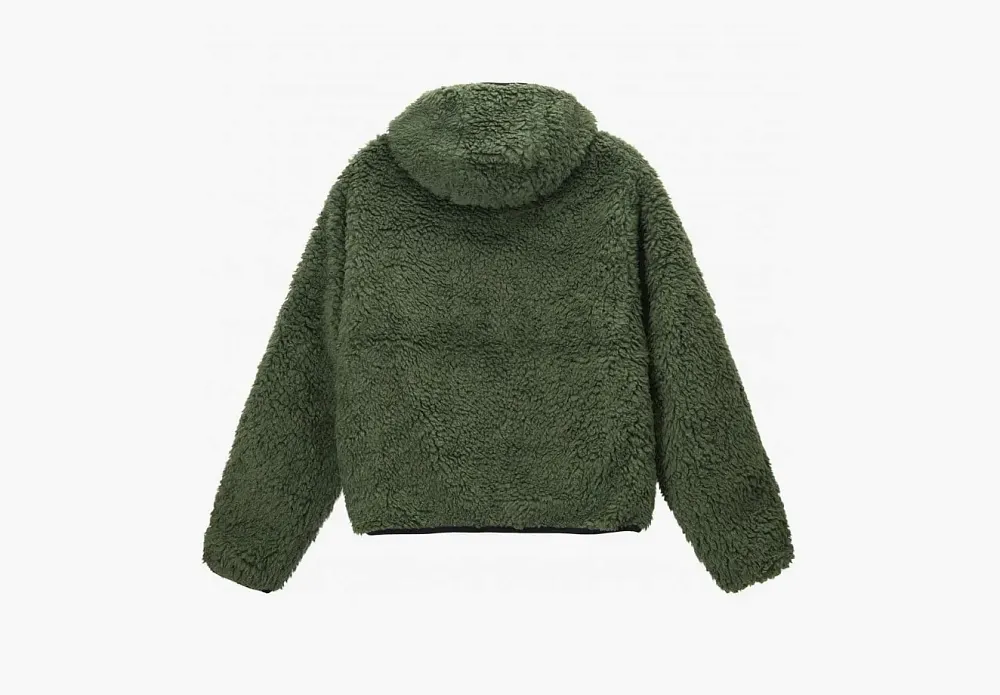 Stussy Sherpa Jacket Olive