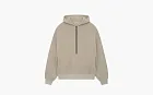 Fear of God Taupe Fleece Half Zip Hoodie Taupe
